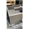 Image 2 : PATIO SOFA WITH CUSHION STORAGE (NO CUSHIONS)