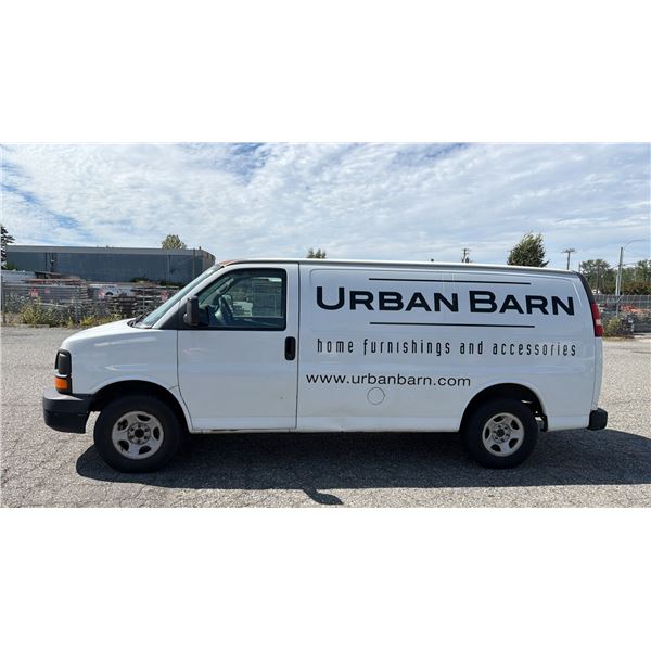 2006 GMC SAVANA, 3DR CARGO VAN, WHITE, VIN 1GTEG15X661198485,
