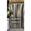 Image 1 : SAMSUNG STAINLESS STEEL FRENCH DOOR FRIDGE WITH ROLLOUT COOLER, ROLLOUT FREEZER & WATER/ICE