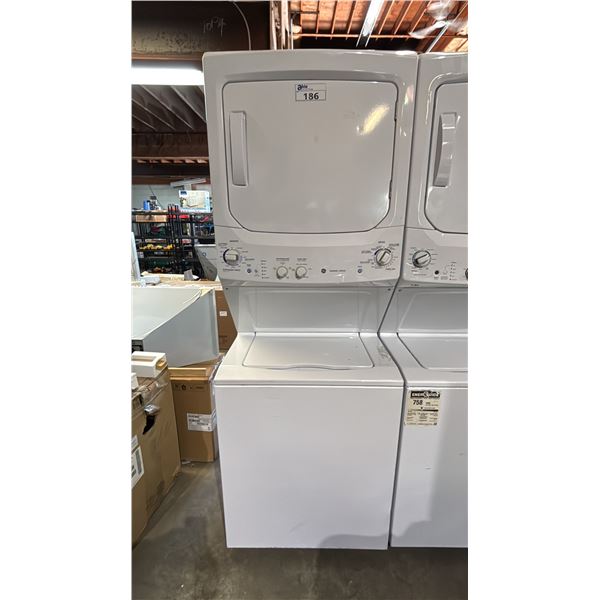 GE STACKING WASHER & DRYER SET