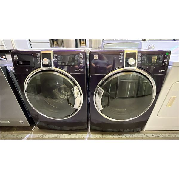 KENMORE ELITE FRONT LOAD STEAM WASHER & DRYER SET