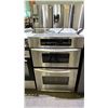 Image 1 : KITCHENAID SUPERBA STAINLESS STEEL BUILT-IN DUAL BAY MICROWAVE OVEN & CONVECTION OVEN 29.5" X 42"