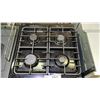 Image 2 : BLOMBERG STAINLESS STEEL GAS STOVE WITH ELECTRIC OVEN 23"W