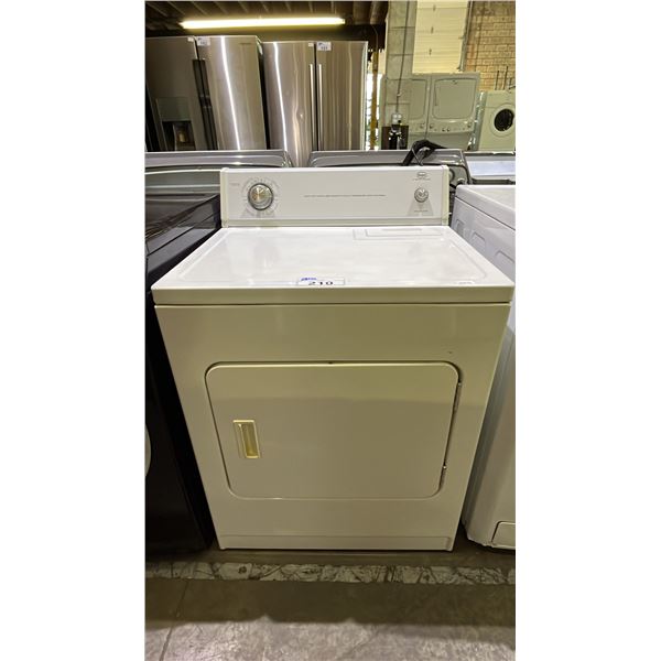 ROPER BY WHIRLPOOL FRONT LOAD HEAVY DUTY EXTRA LARGE CAPACITY DRYER