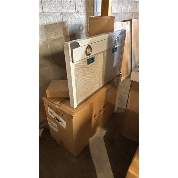 CAMPANA STAINLESS STEEL RANGE HOOD FAN FHWC3075LS WITH BOX