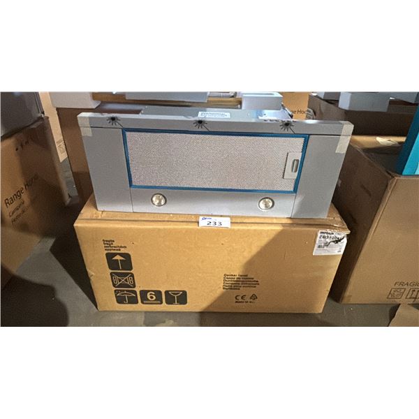 BROAN ELITE STAINLESS STEEL 30" RANGE HOOD FAN EBS1304SS WITH BOX