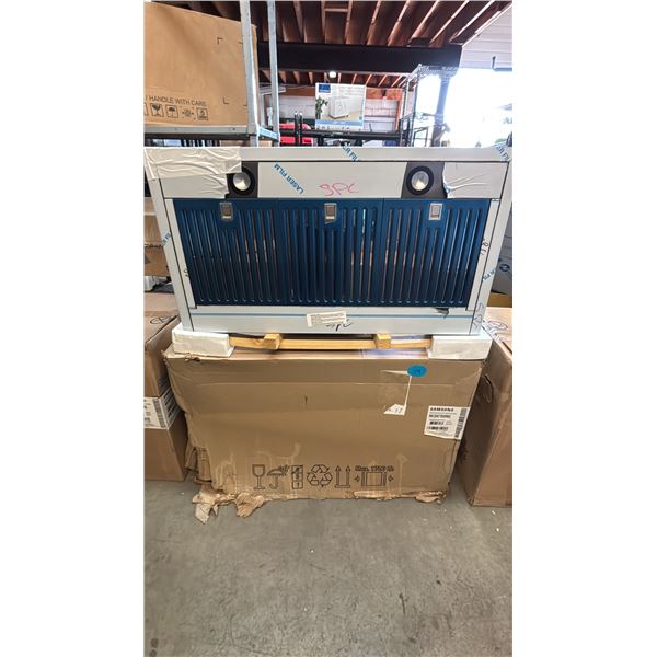 SAMSUNG STAINLESS STEEL 36" RANGE HOOD FAN NK36K7000WS WITH BOX