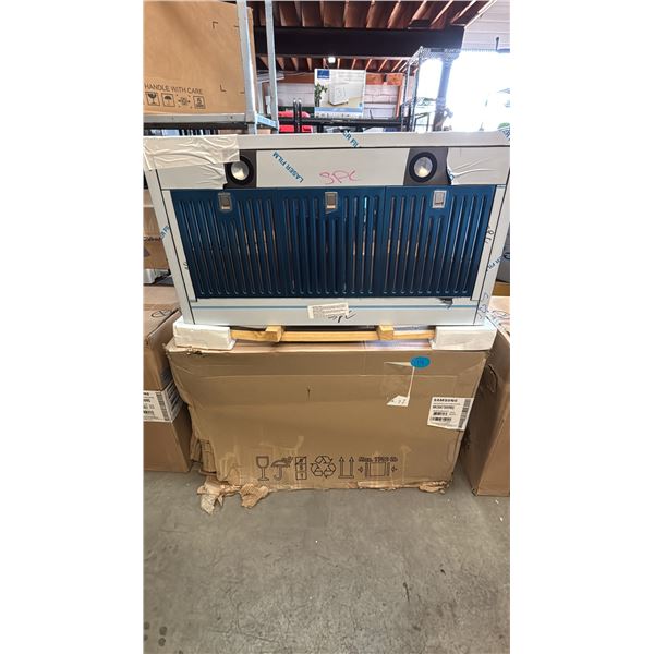 SAMSUNG STAINLESS STEEL 36" RANGE HOOD FAN NK36K7000WG WITH BOX