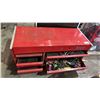 Image 3 : SNAP-ON 54" 8-DRAWER TOP CHEST & CONTENTS*LIFT SUPPORTS NEED REPLACEMENT/REPAIR*