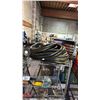 Image 3 : (2) BLACK HEAVY-DUTY NON-EXPANDABLE GARDEN HOSES