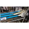 Image 2 : SHELF OF ASSORTED RAKES & SHOVELS
