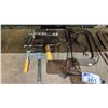 Image 2 : ASSORTED CLAMPS, MANUAL HAND DRILLS, WRENCH & MORE
