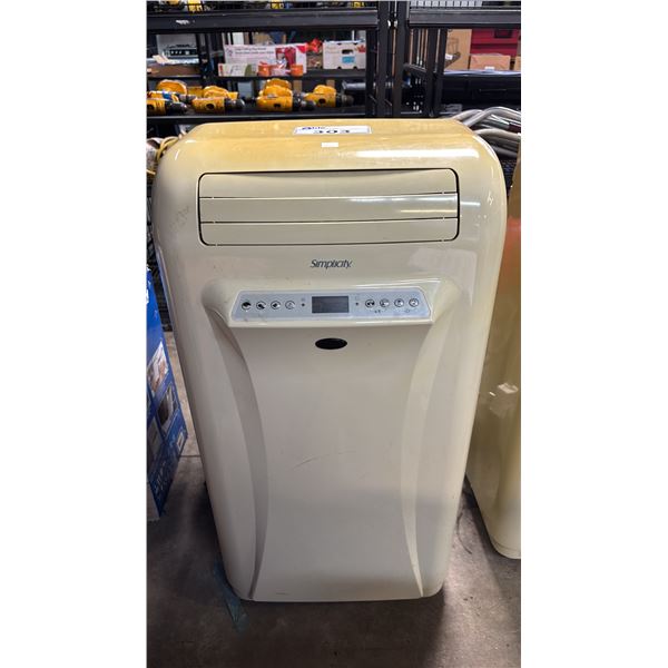 SIMPLICITY 9500 BTU PORTABLE AIR CONDITIONER WITH AIR HOSE