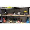 Image 1 : TORO ELECTRIC BLOWER, REMINGTON CORDLESS HEDGE TRIMMER (NO BATTERY), REMINGTON ELECTRIC HEDGE