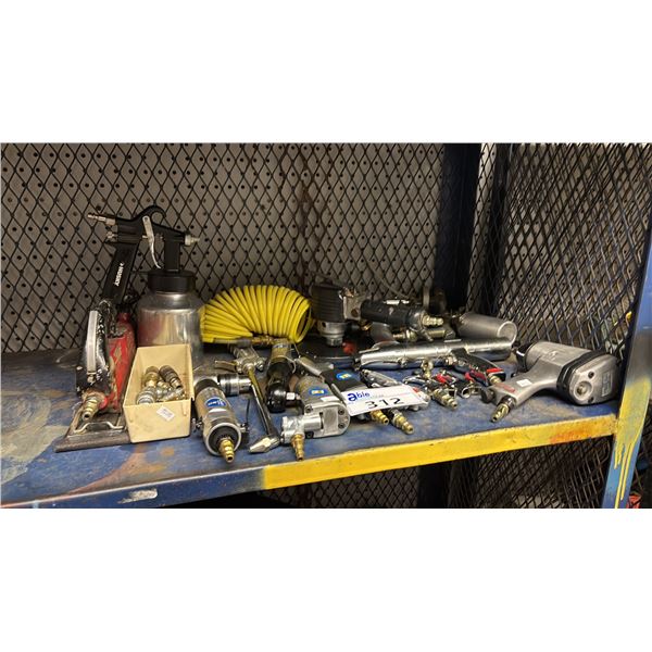 COLLECTION OF ASSTD. POWER FIST & OTHER PNEUMATIC TOOLS