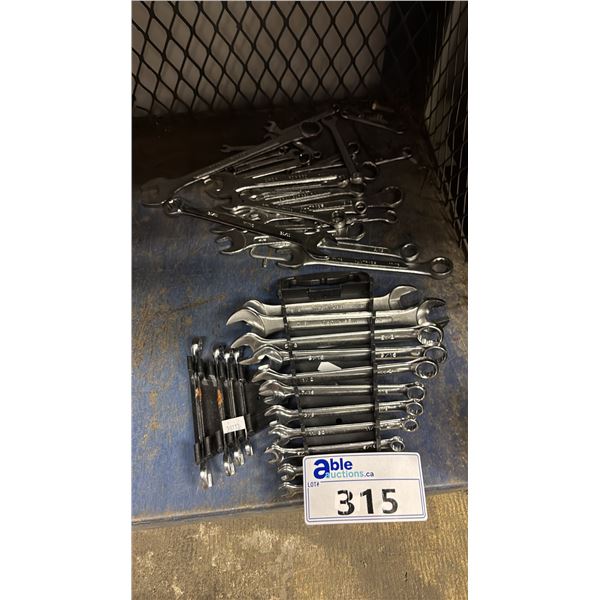 COLLECTION OF ASSORTED COMBINATION WRENCHES
