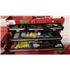 Image 3 : STACKED 3-TIER ROLLING METAL TOOL CHEST & CONTENTS