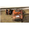 Image 1 : RIDGID POWER DRIVE PIPE THREADING MACHINE BASE WITH FOOTSWITCH & PIPE THREADER DIE HEAD
