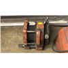 Image 3 : RIDGID POWER DRIVE PIPE THREADING MACHINE BASE WITH FOOTSWITCH & PIPE THREADER DIE HEAD