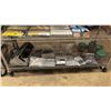 Image 1 : SHELF OF ASSORTED SCREWS, WASHERS, METAL TOOL BOX & CONTENTS & MORE