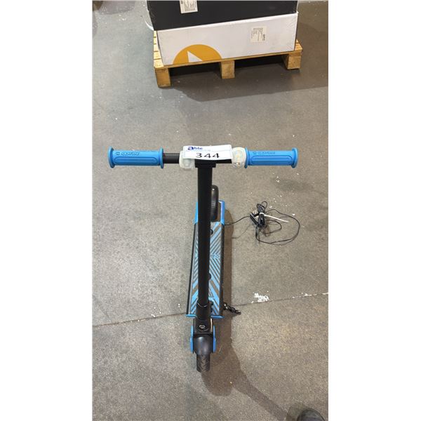 BLUE GOTRAX MINI ELECTRIC SCOOTER FOR KIDS WITH CHARGER