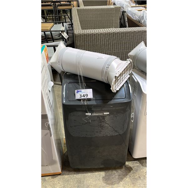 HISENSE PORTABLE AIR CONDITIONER WITH HOSE: 10,000 BTU