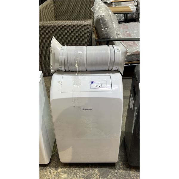 HISENSE PORTABLE AIR CONDITIONER WITH HOSE: 7,000 BTU