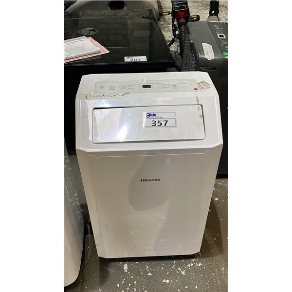 HISENSE PORTABLE AIR CONDITIONER *NO HOSE/TOP FLAP DOESN'T OPEN* - 10,000 BTU