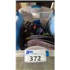 Image 3 : BOX OF ASSTD. AEROSOL SPRAY PAINT & BOX OF LED STRING LIGHTS, 4-PORT POWER CAR ADAPTER & MORE