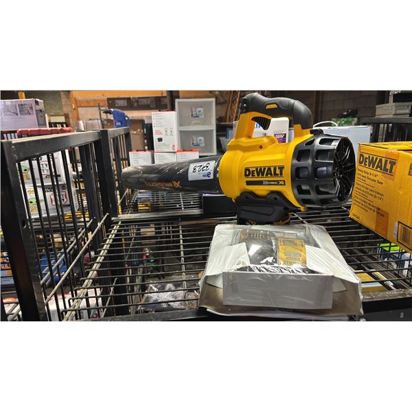 *NEW* DEWALT 20V MAX XR CORDLESS BRUSHLESS HANDHELD LEAF BLOWER W/ BATTERY & CHARGER