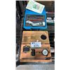 Image 1 : MILLER DOOR REMOVAL AND HINGE ADJUSTING TOOL KIT & STARRETT MAGNETIC BASE INDICATOR HOLDER SET