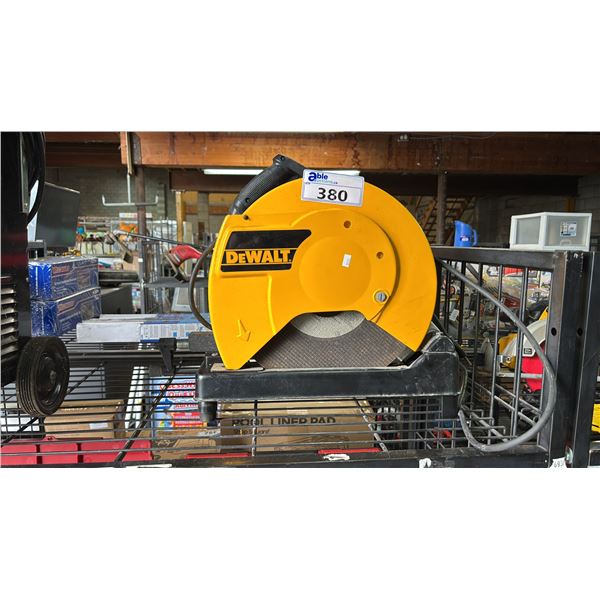 DEWALT 14" CHOP SAW: MODEL D870-04