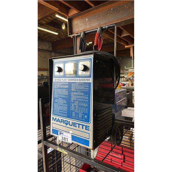 MARQUETTE 32-185C FLEET CHARGER/BOOSTER