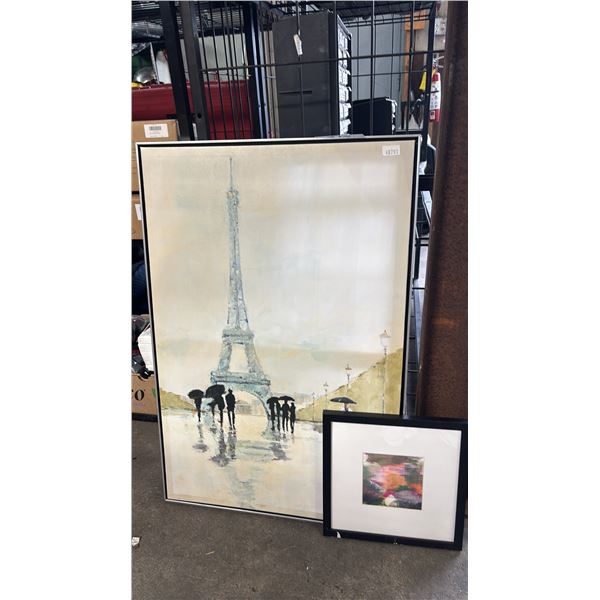 (2) FRAMED PRINTS