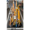 Image 2 : BIN OF ASSORTED MOP HANDLES *BIN NOT INCLUDED*