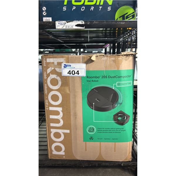 ROOMBA 205 DUST COMPACTOR ROBOT VACUUM