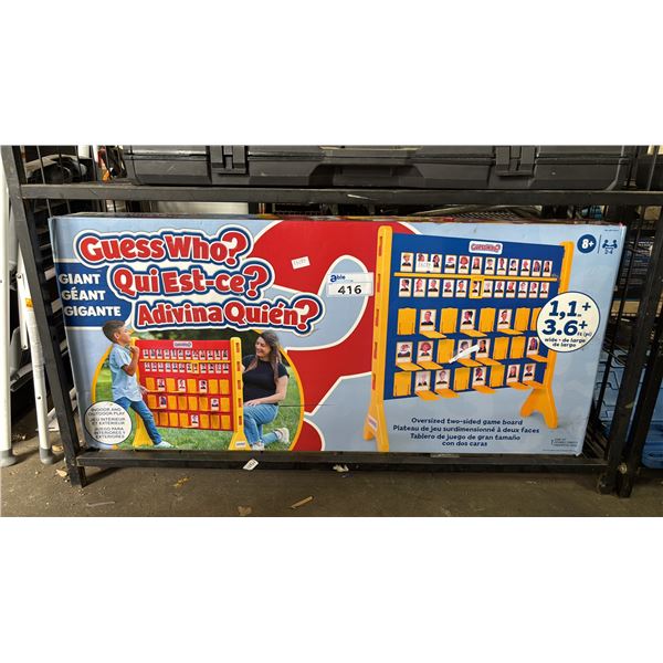 GIANT "GUESS WHO?" GAME