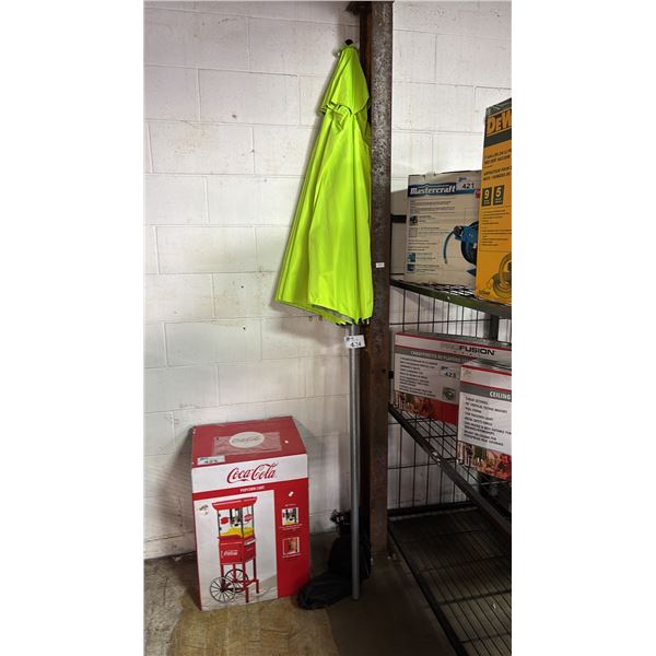 LIME GREEN OUTDOOR PATIO UMBRELLA