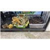 Image 1 : SHELF OF CHAINS, ASSORTED COILED ROPE, LADDER BUMPERS & MORE