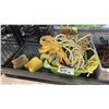 Image 3 : SHELF OF CHAINS, ASSORTED COILED ROPE, LADDER BUMPERS & MORE
