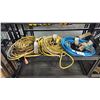 Image 1 : PNEUMATIC TOOL WITH AIR HOSE & (2) HEAVY DUTY EXTENSION CORDS