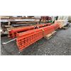 Image 3 : PALLET OF (3) PALLET RACKING 9'6" UPRIGHTS & (6) 8'10" CROSS BEAMS