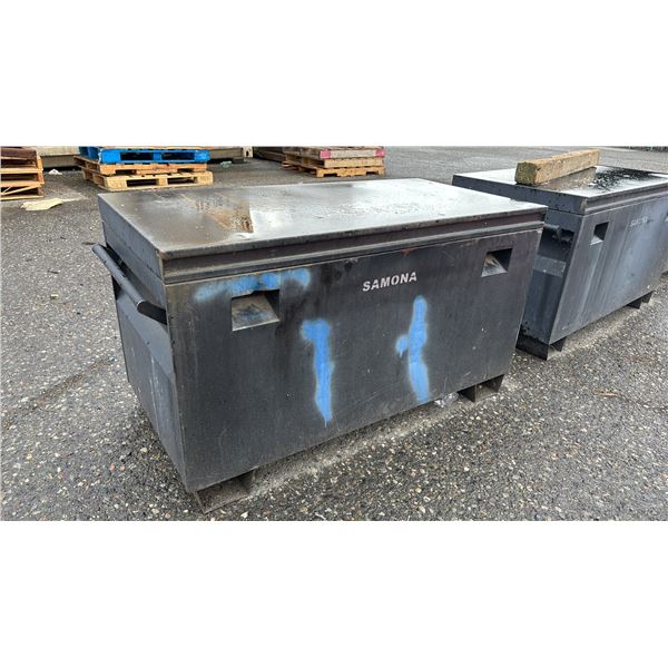 SAMONA METAL JOBSITE BOX 4' X 2' X 28"