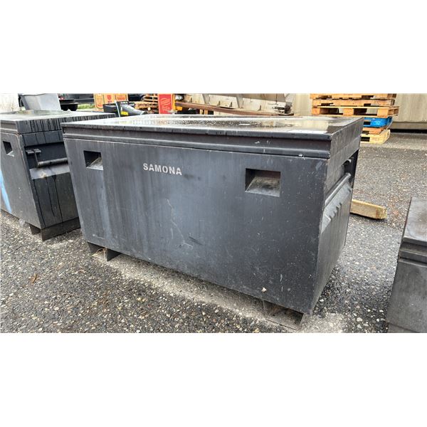 SAMONA METAL JOBSITE BOX 4' X 2' X 28"