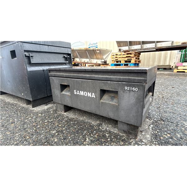 SAMONA METAL JOBSITE BOX 31" X 18" X 15.5"
