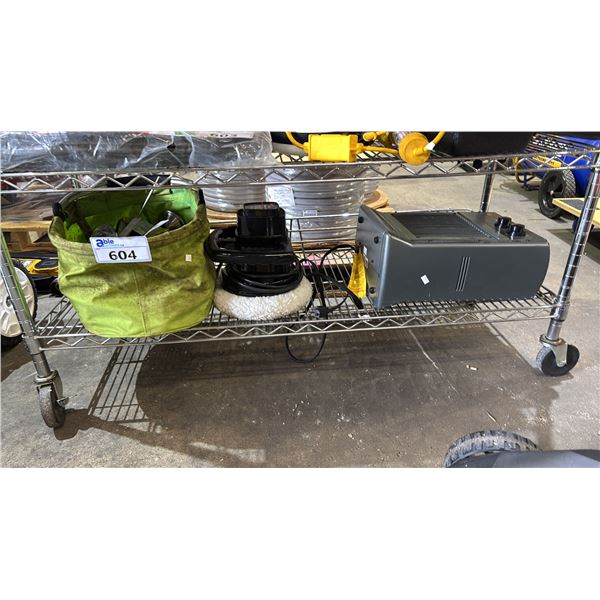 HONEYWELL PRO SERIES HEATER, WEN ORBITAL CAR WAXER & MORE