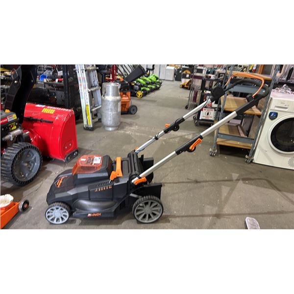 LAWNMASTER CORDLESS LAWN MOWER *NO BATTERY/NO CHARGER/UNKNOWN WORKING CONDITION*