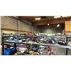 Image 1 : SHELF OF ASSTD. CRAFTSMAN & B&D ELECTRIC DRILLS & NAILERS, EXTENSION CORDS & CLIP ON DESK FAN