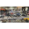 Image 3 : SHELF OF ASSTD. CRAFTSMAN & B&D ELECTRIC DRILLS & NAILERS, EXTENSION CORDS & CLIP ON DESK FAN