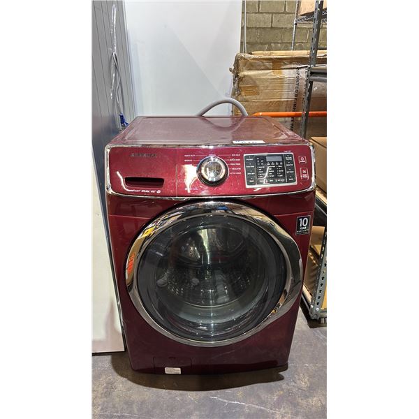 SAMSUNG  POWERFOAM STEAM VRT FRONT LOAD WASHING MACHINE
